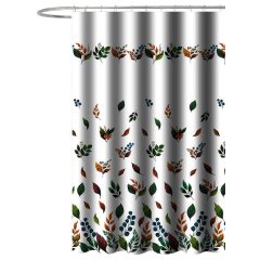 Textil zuhanyfüggöny, Flowers 180x180cm