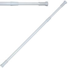 Zuhanyfüggöny tartó, fehér színű, 70-120cm