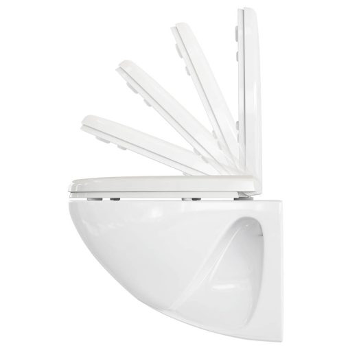 Model 301 Hit WC-tető, Fehér, Duroplast