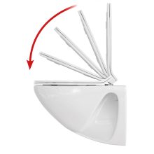 Model 302 Fit WC-tető, Fehér, Duroplast