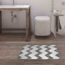 Fürdőszoba szőnyeg, Cikcakk