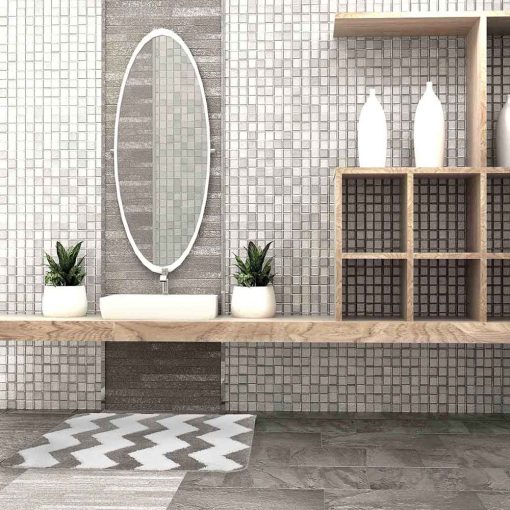 Fürdőszoba szőnyeg, Cikcakk