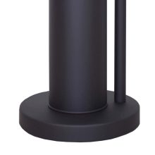 Black Model 104, fekete álló WC-papír tartó WC-kefével