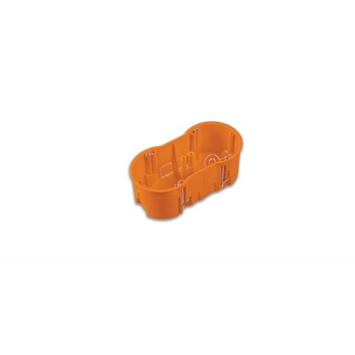 Gipszkarton szerelvénydoboz, PK60 kettes, 60mm, IP30