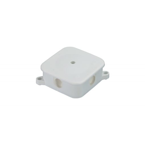 Falon kívüli kötődoboz, P-2, csatlakozó nélküli, 4 bevezetéssel, 72x72x28mm, IP44