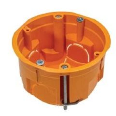   Gipszkarton szerelvénydoboz, PK60, narancssárga, 45mm, IP30