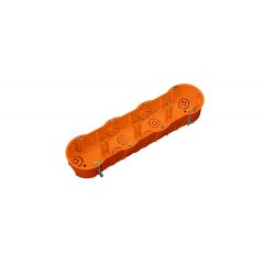 Gipszkarton szerelvénydoboz, PK60 négyes, 45mm, IP30