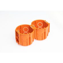 Süllyesztett szerelvénydoboz, 60mm, Ø68, narancssárga, sorolható
