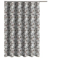 Textil zuhanyfüggöny, Mozaik mintás