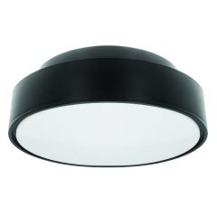 Dione lámpa, LED-13W, fekete test, tejfehér búra