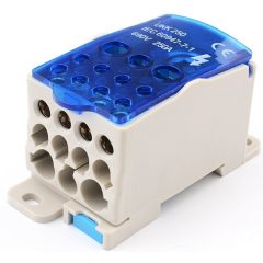   Fővezetéki leágazó sorkapocs 1x35-120, 2x6-35, 5x2,5-16, 4x2,5-10, elosztóblokk  250A